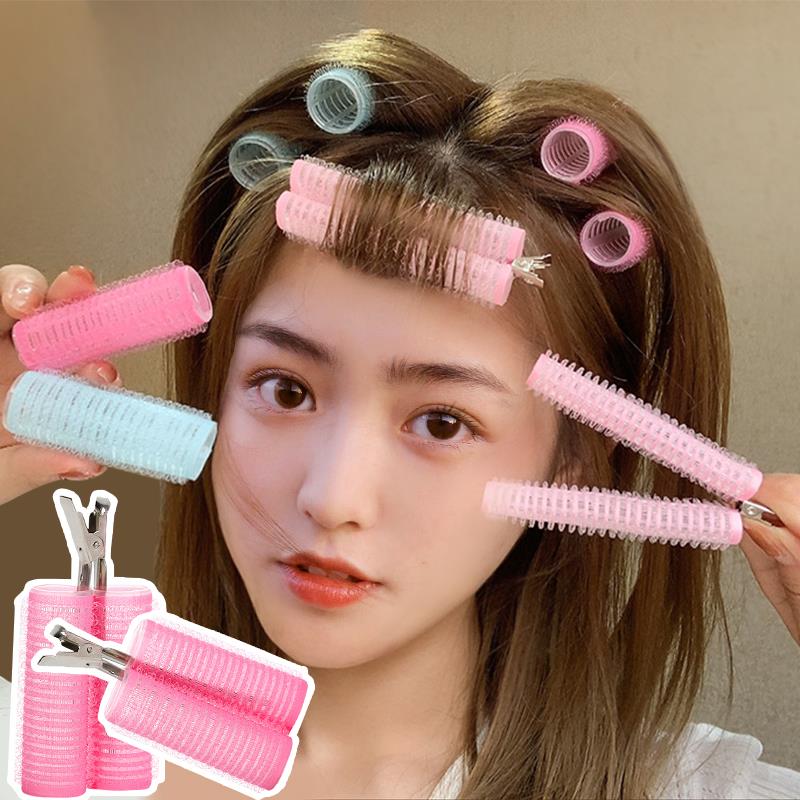 日本刘海固定神器头发蓬松夹空气刘海卷发筒矫正器定型发根分钟